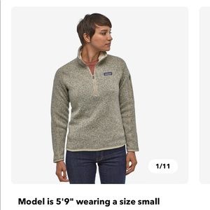 Patagonia Women’s Better Sweater 1/4 Zip Fleece